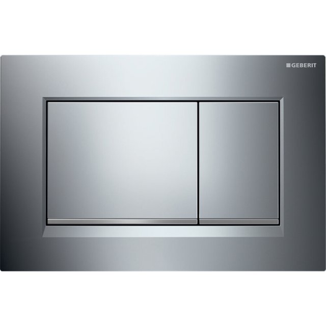 GEBERIT Przycisk do spłuczek Sigma30 246x164x12 mm chrom błyszczący/m