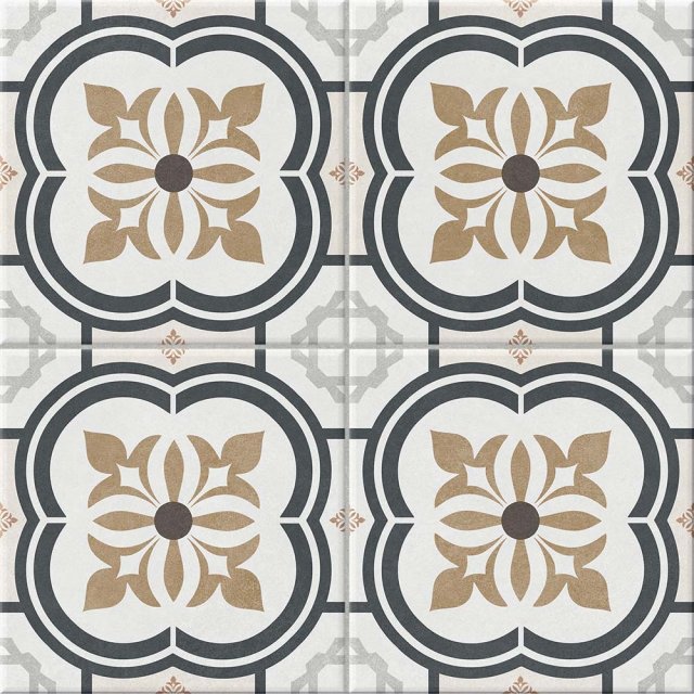 Gres szkliwiony FLAVORI patchwork multicolour mat 42x42 gat. I