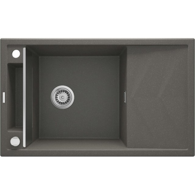 DEANTE Zlewozmywak granitowy MAGNETIC magnetyczny 1-komorowy ociekacz