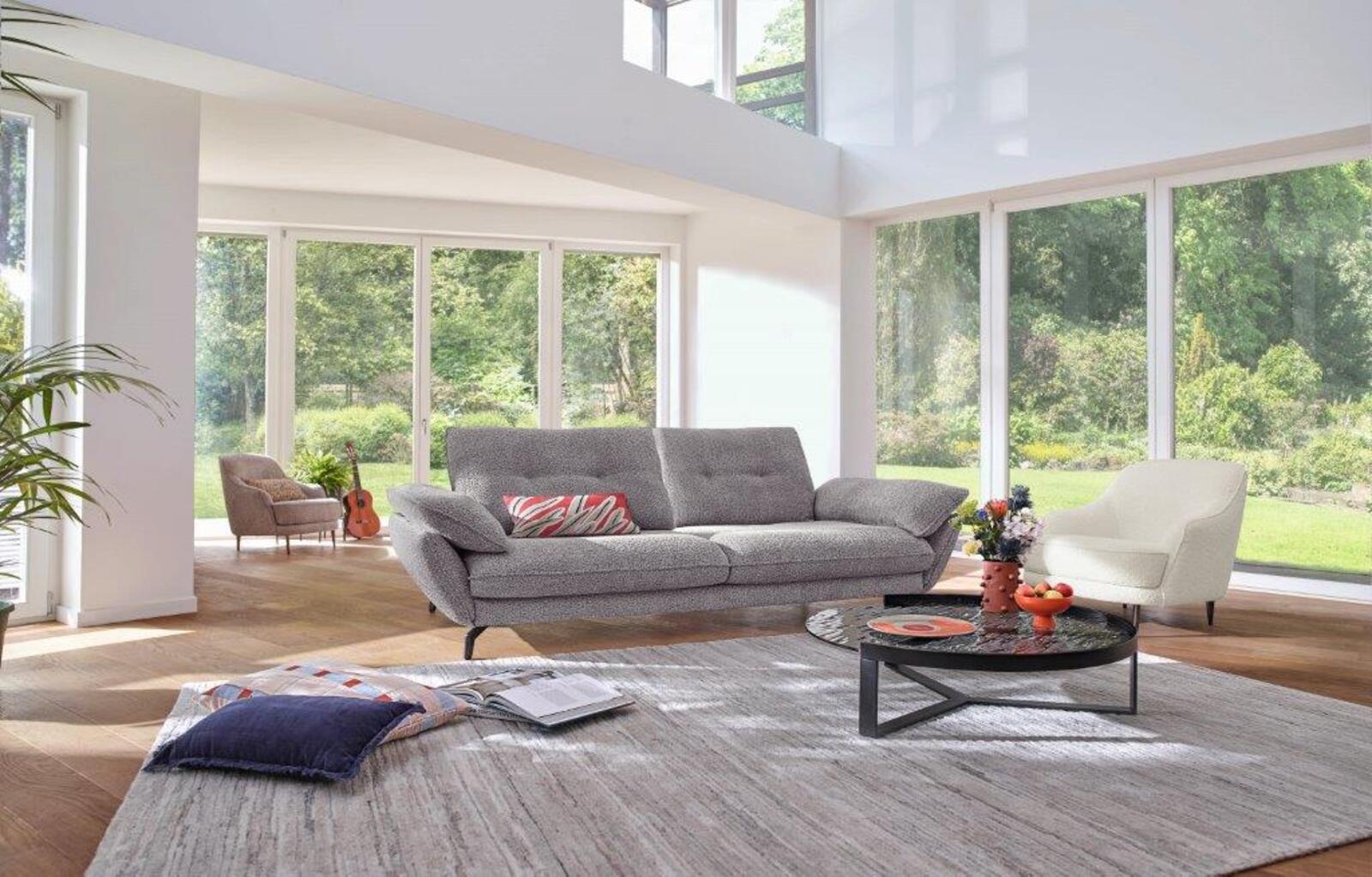 Sofa tapicerowana szara Maxence CF3-5