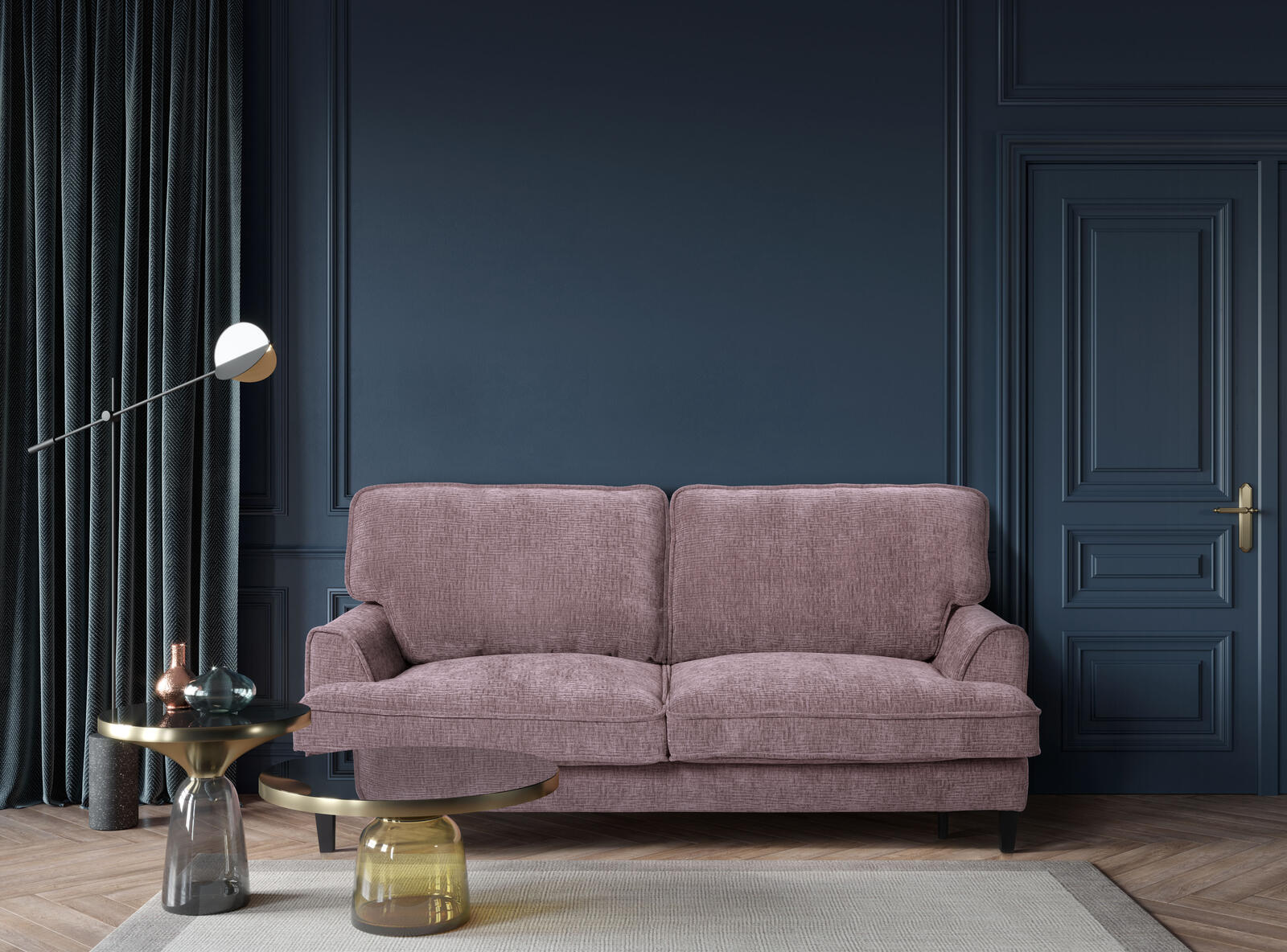 Tapicerowana rozkładana sofa Imperial podwójna