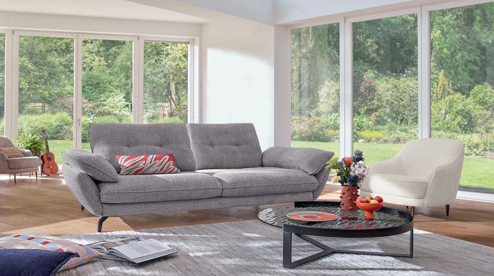 Sofa tapicerowana szara Maxence CF3
