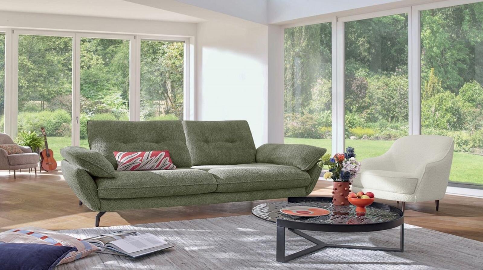 Sofa tapicerowana zielona Maxence CF3