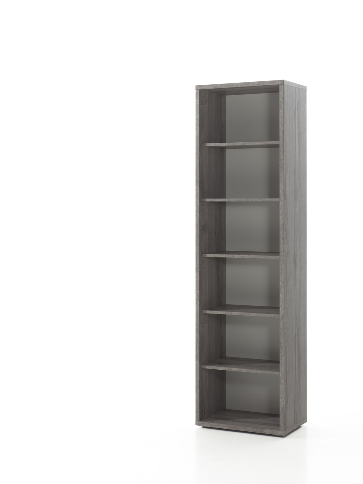 Wysoki, wąski regał Pronto grey