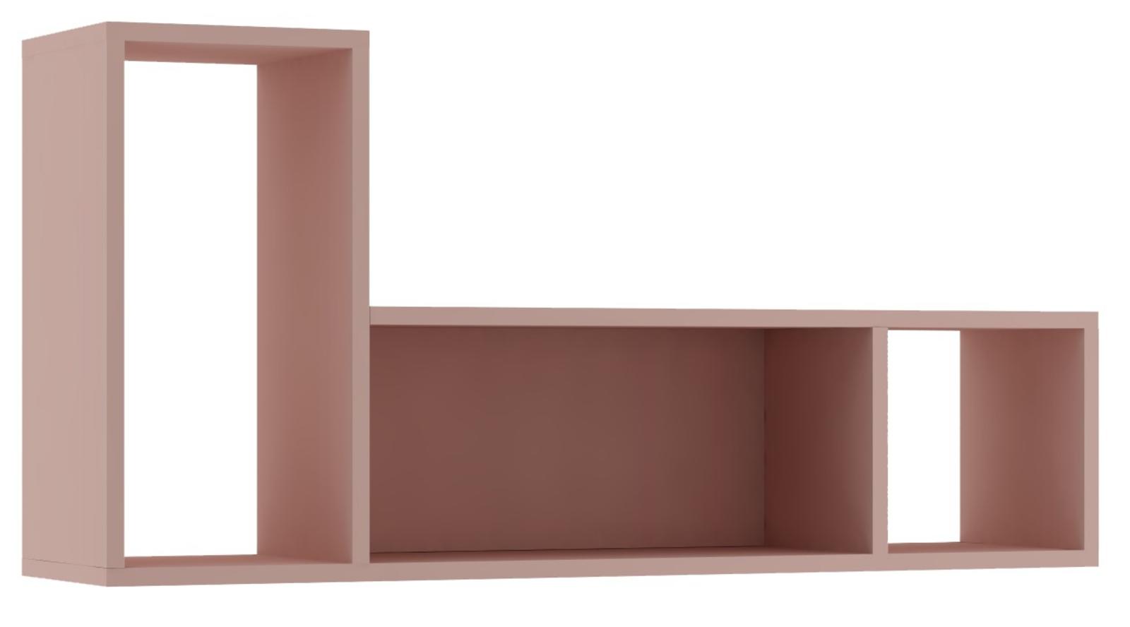 Półka wisząca do pokoju dziecięcego B - cascina,antique pink
