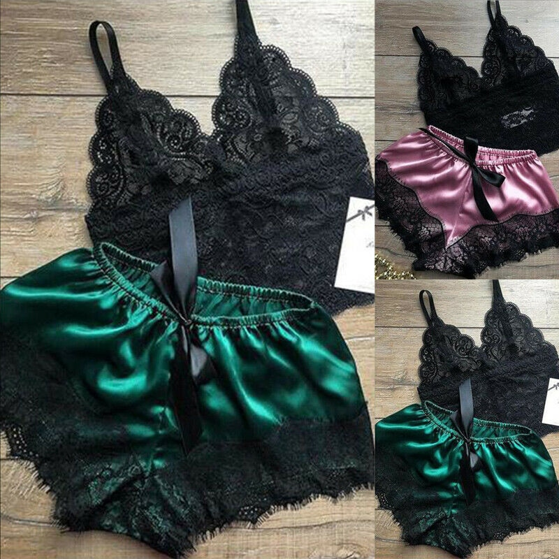 Piżama damska top i szorty S-3XL X04 plus size