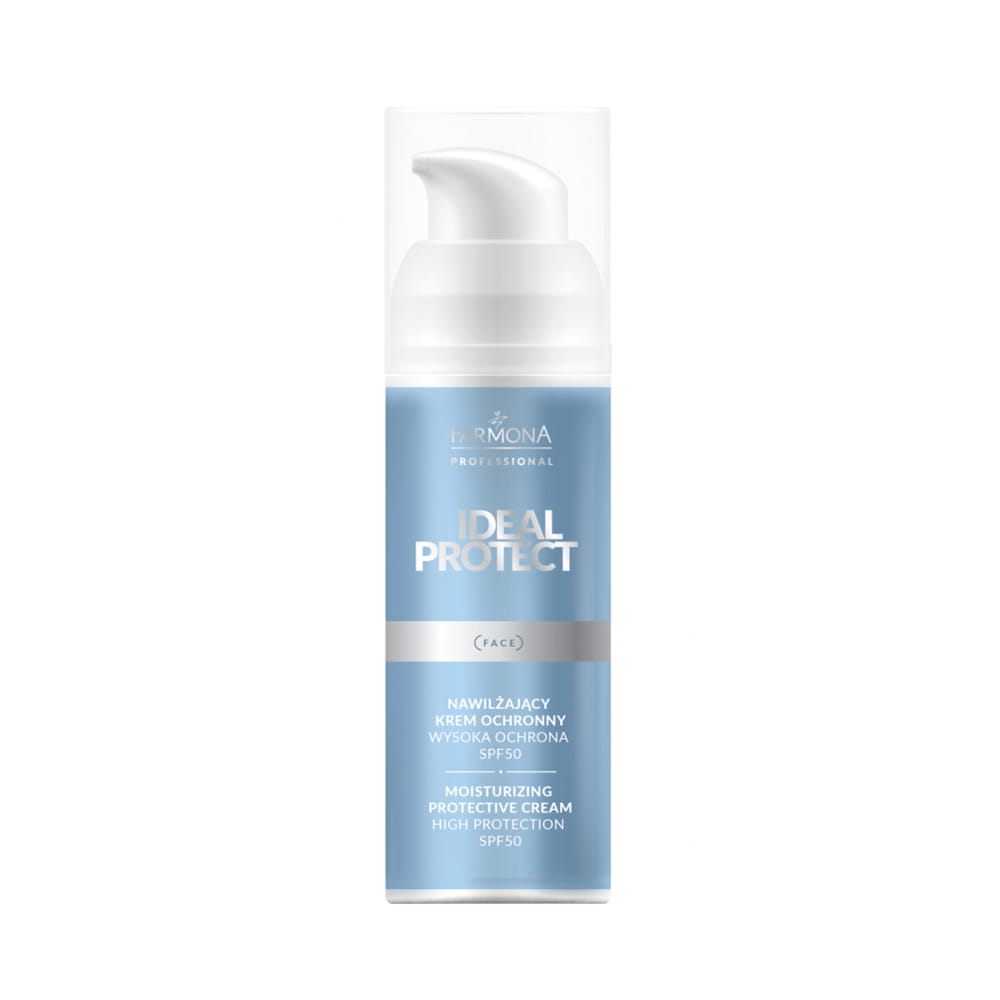WYPRZEDAŻ 622 Krem nawilżająco-ochronny do twarzy SPF50 Farmona Ideal Protect 50ml