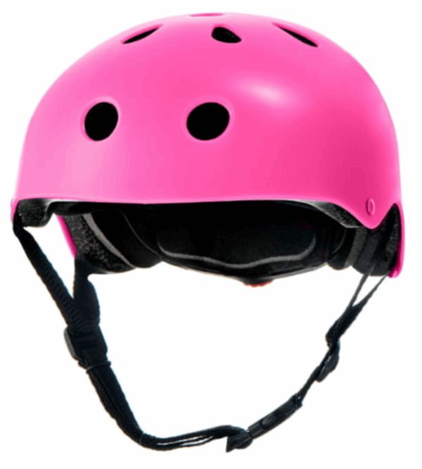 Kinderkraft Safety - kask rowerowy dla dzieci-Różowy