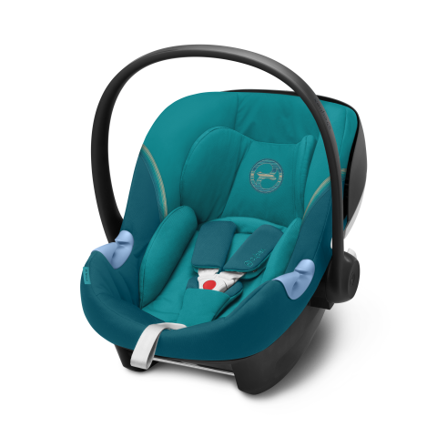 Cybex Aton M I-Size - fotelik samochodowy od 45 do 87 cm, do 13 kg-River Blue