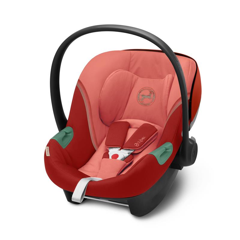 Cybex Aton S2 i-Size - fotelik samochodowy 45 cm - 87 cm, 0-13 kg-Hibiscus Red