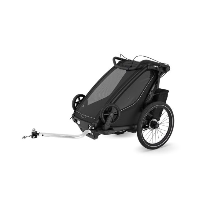 Thule Chariot Sport 2 single - przyczepka rowerowa dla jednego dziecka-Black