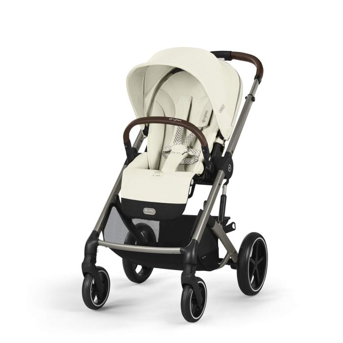 Balios S Lux - wózek spacerowy-Seashell Beige (Taupe Frame)