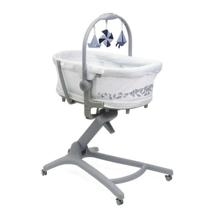 Chicco Baby Hug Pro 5w1 - wielofunkcyjne łóżeczko dla dzieci-White Cream