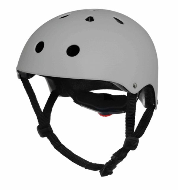 Kinderkraft Safety - kask rowerowy dla dzieci-Szary