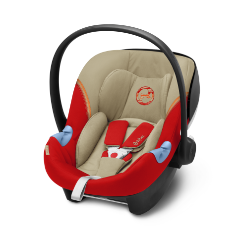 Cybex Aton M I-Size - fotelik samochodowy od 45 do 87 cm, do 13 kg-Autumn Gold