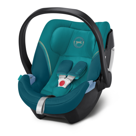Cybex Aton 5 - fotelik samochodowy 0-13 kg-River Blue