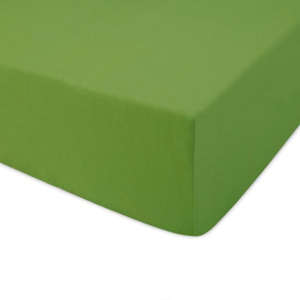 Prześcieradło jersey 160x200 z gumką wz. D033 (kaktusowy)