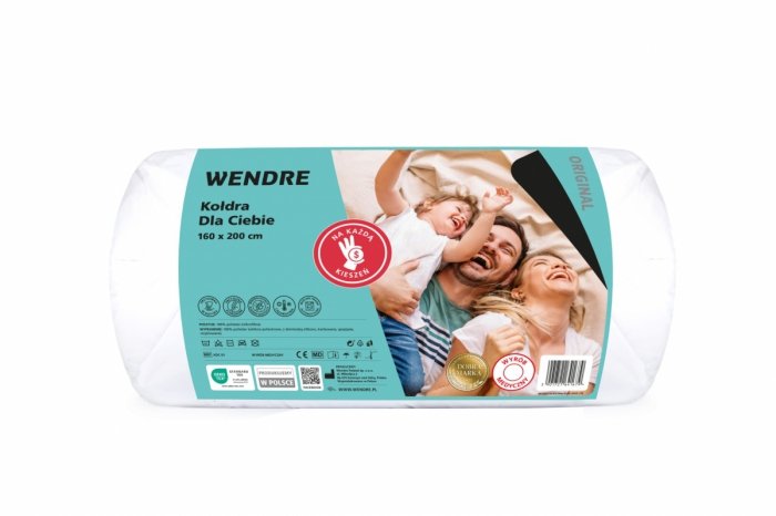 Kołdra Letnia DLA CIEBIE 160x200 Wendre - wyrób medyczny.
