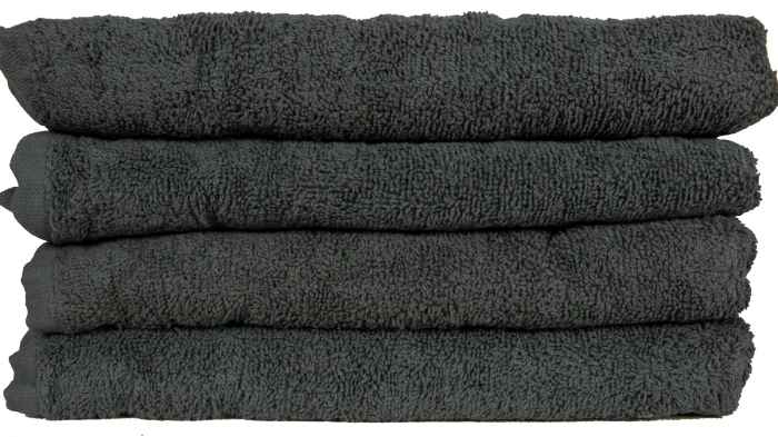 Ręcznik frotte MARCHE 50x100 wz. ciemno szary
