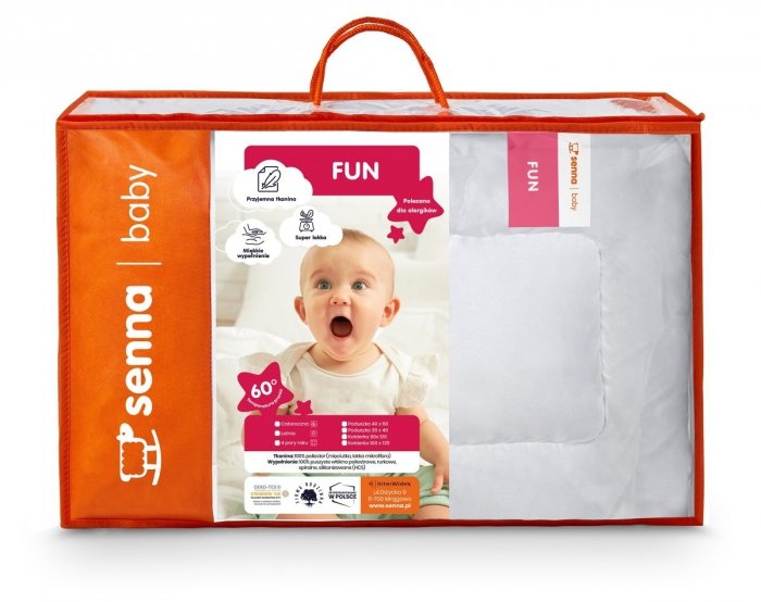 Komplet LETNI Inter-Widex Fun - kołderka 90x120, poduszka 40x60