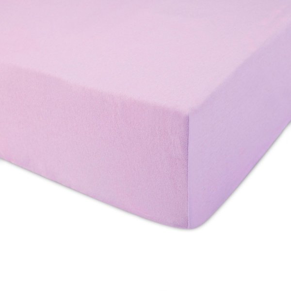 Prześcieradło jersey 160x200 z gumką wz. D016 (wrzos)