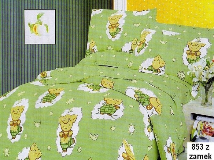 Poszewka na poduszkę 70x80 - 100% bawełna satynowa wz. Z 0853