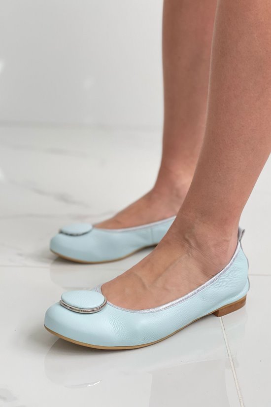 Baleriny damskie 92/116 light blue