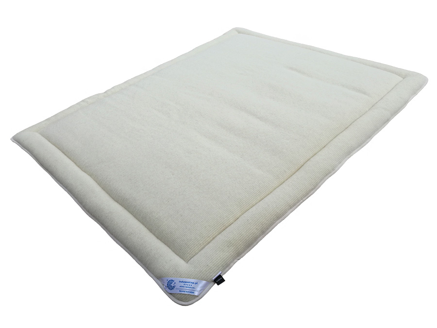 materac wełniany merynos australijski perugiano ecru 90x200 (+-5cm)