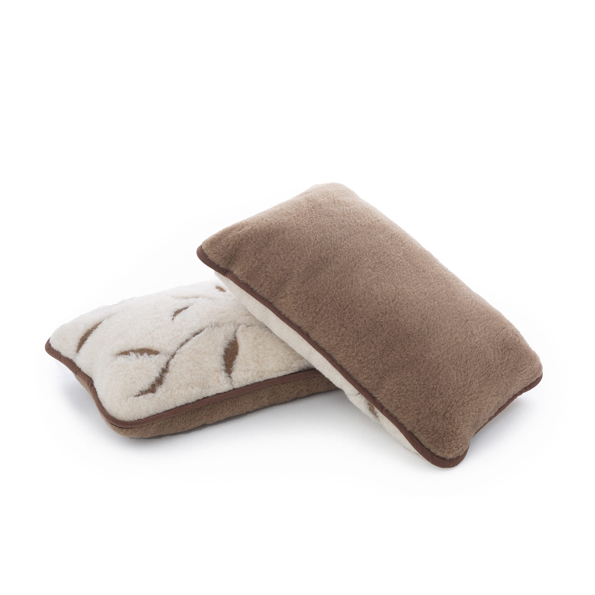 poduszka wełniana camel jasny napoli/camel ciemny 40x40 (+-3%)
