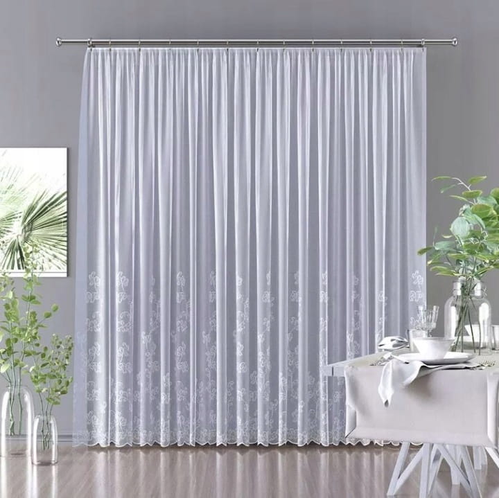 Firanka gotowa 230x300 cm ŻAKARD 648/D235 FIRANA - wyjątkowy design