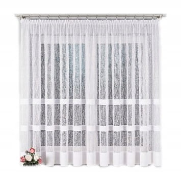 Firanka z taśmą Wiktoria 018352 wys. 170x500cm