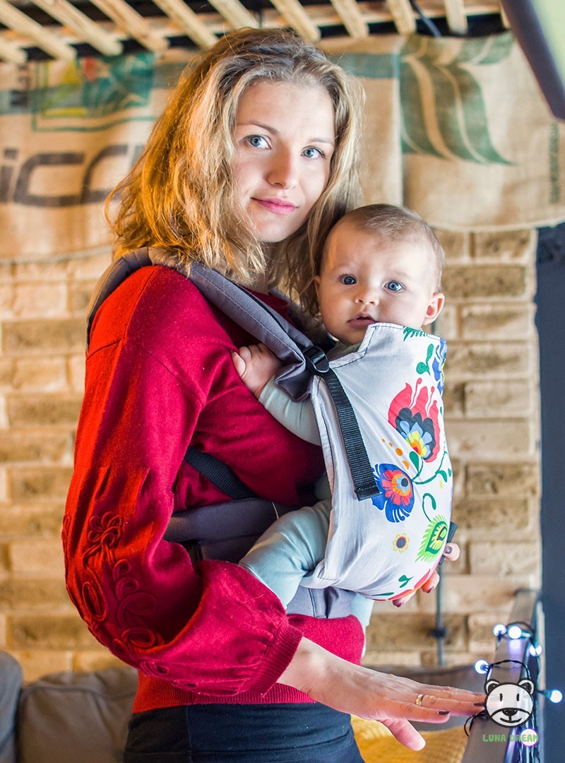 Nosidełko regulowane Grow Up: Folk