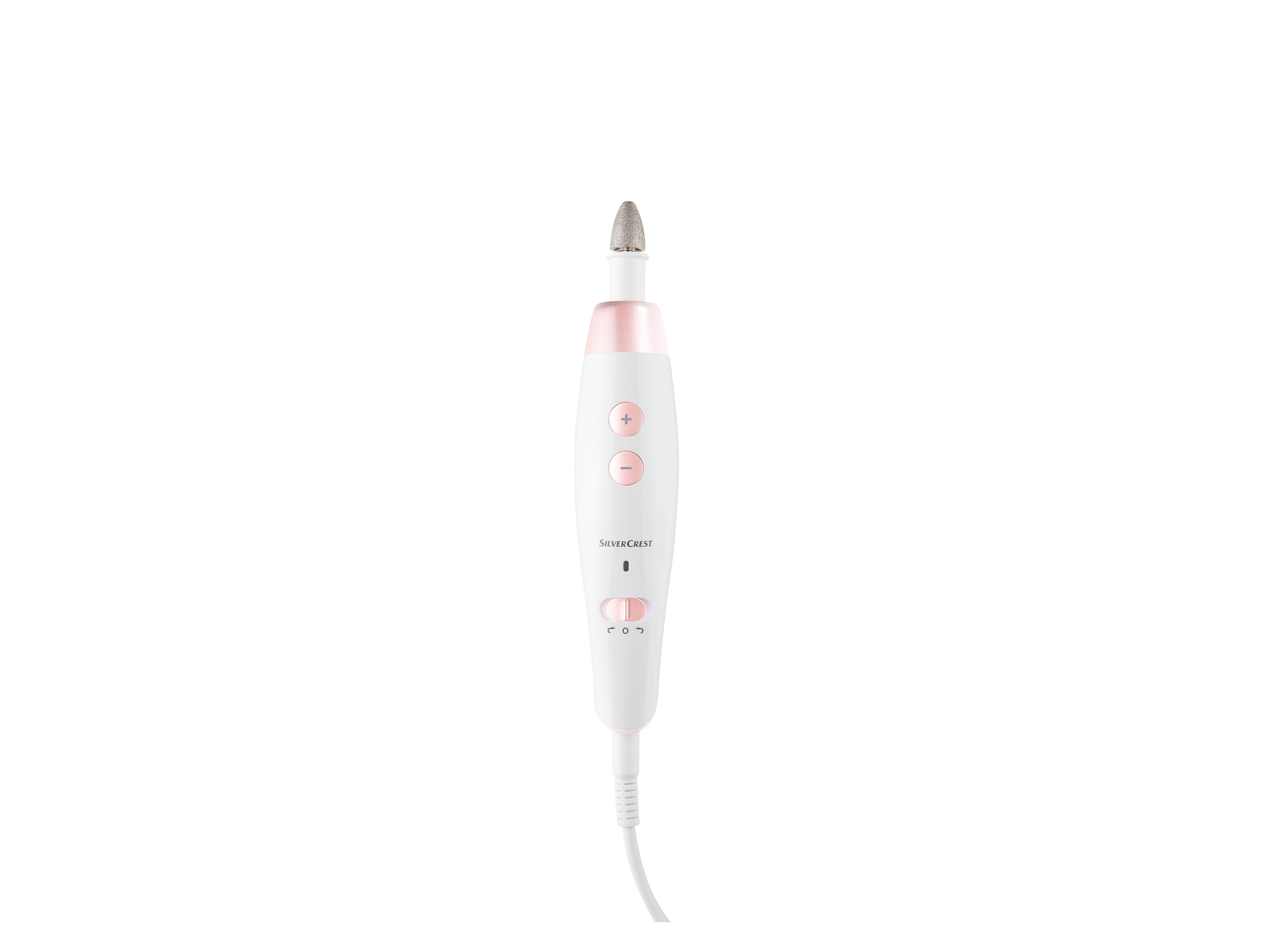 Silvercrest Personal Care Zestaw do manicure i pedicure z 7 końcówkami Różowy