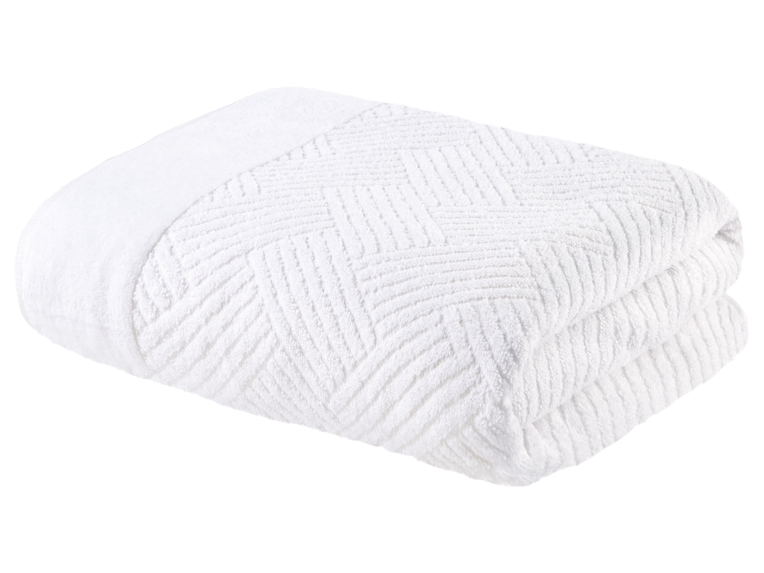 Livarno home Ręcznik frotte, 100 x 150 cm Biały