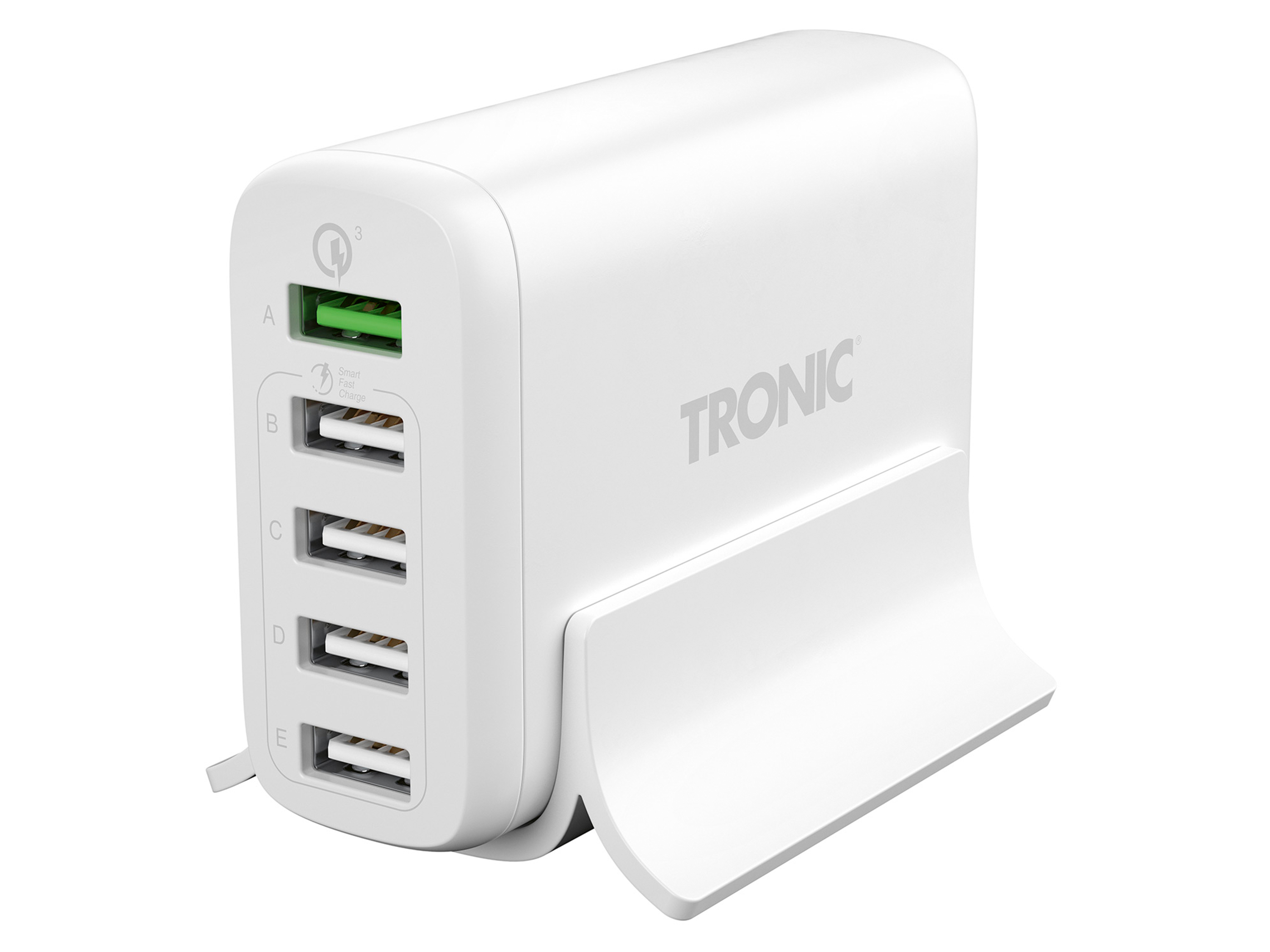 Tronic Stacja USB do ładowania Tuleu 30 A1, 30 W Biały