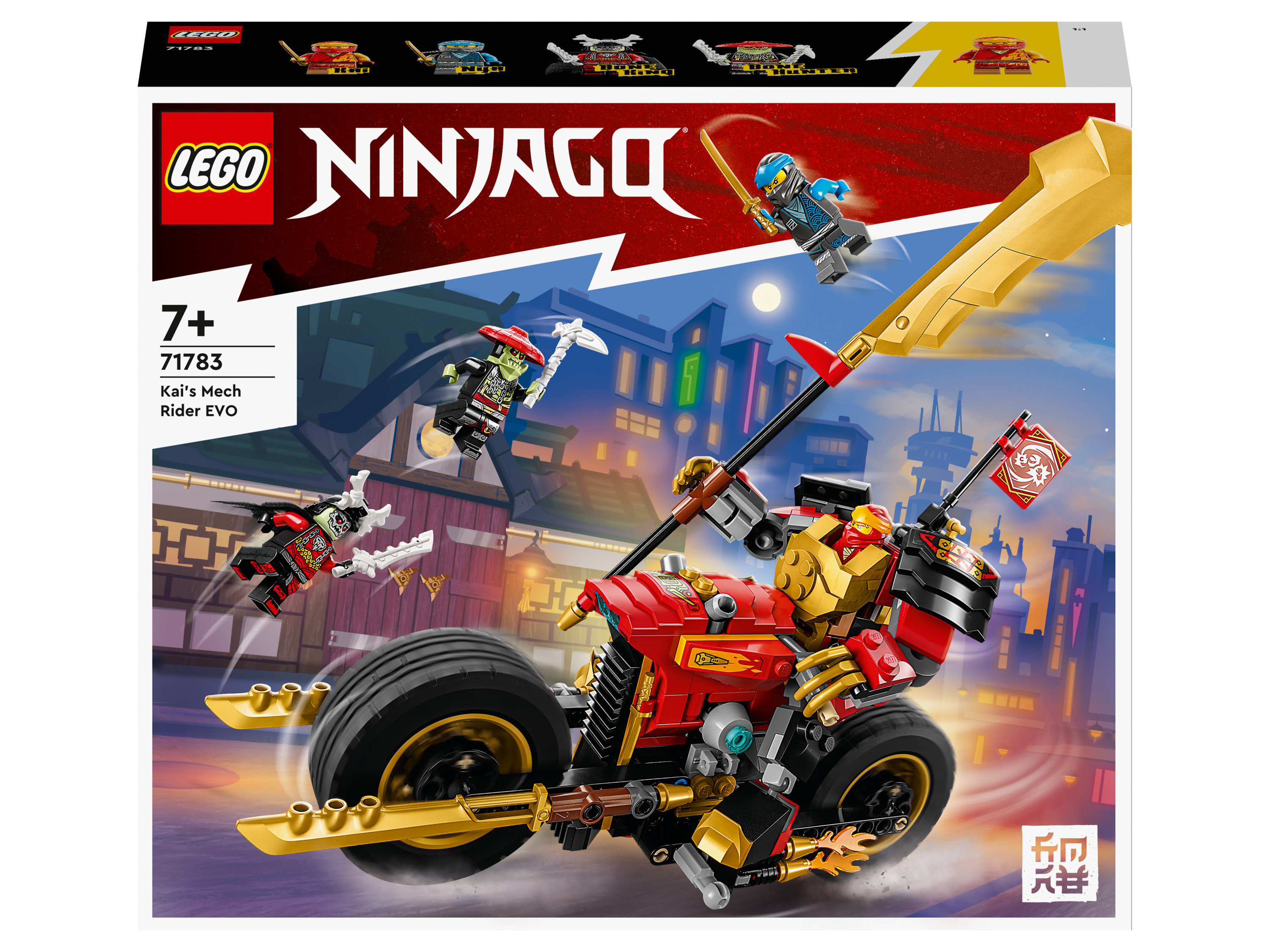 Lego Ninjago Zestaw klocków Lego 71783 Motor Mech Kaia EVO