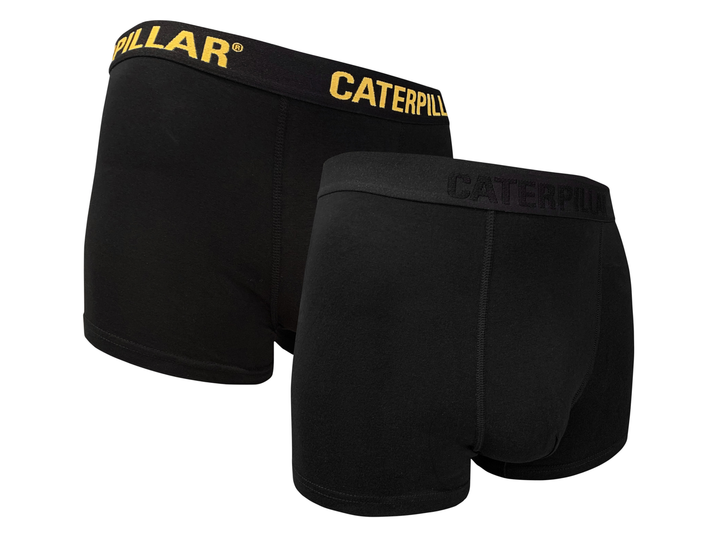 Caterpillar Bokserki męskie z bawełną, 2 pary M, Czarny