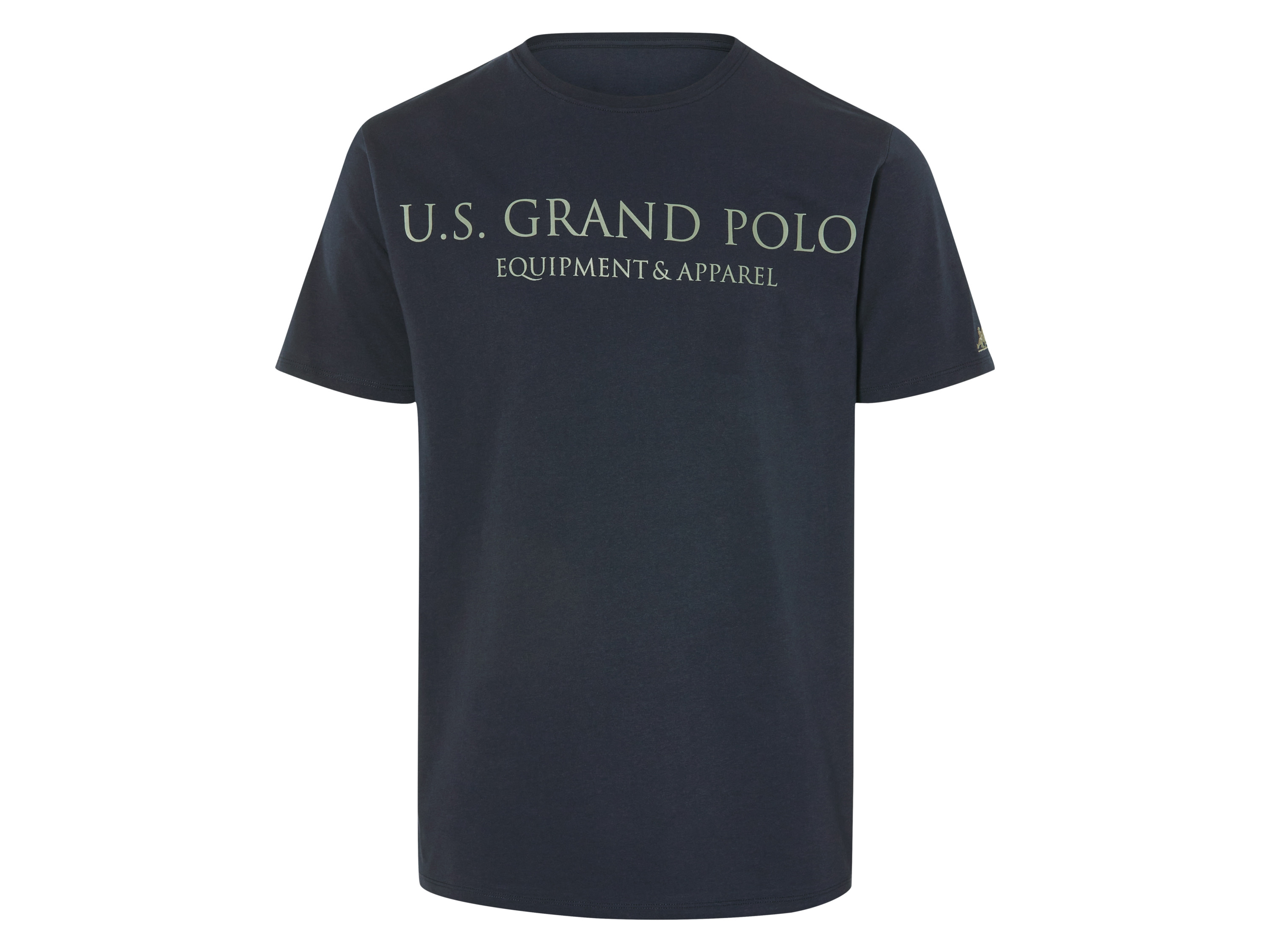Livergy x Grand Polo T-shirt męski z bawełny Granatowy, XL 56/58