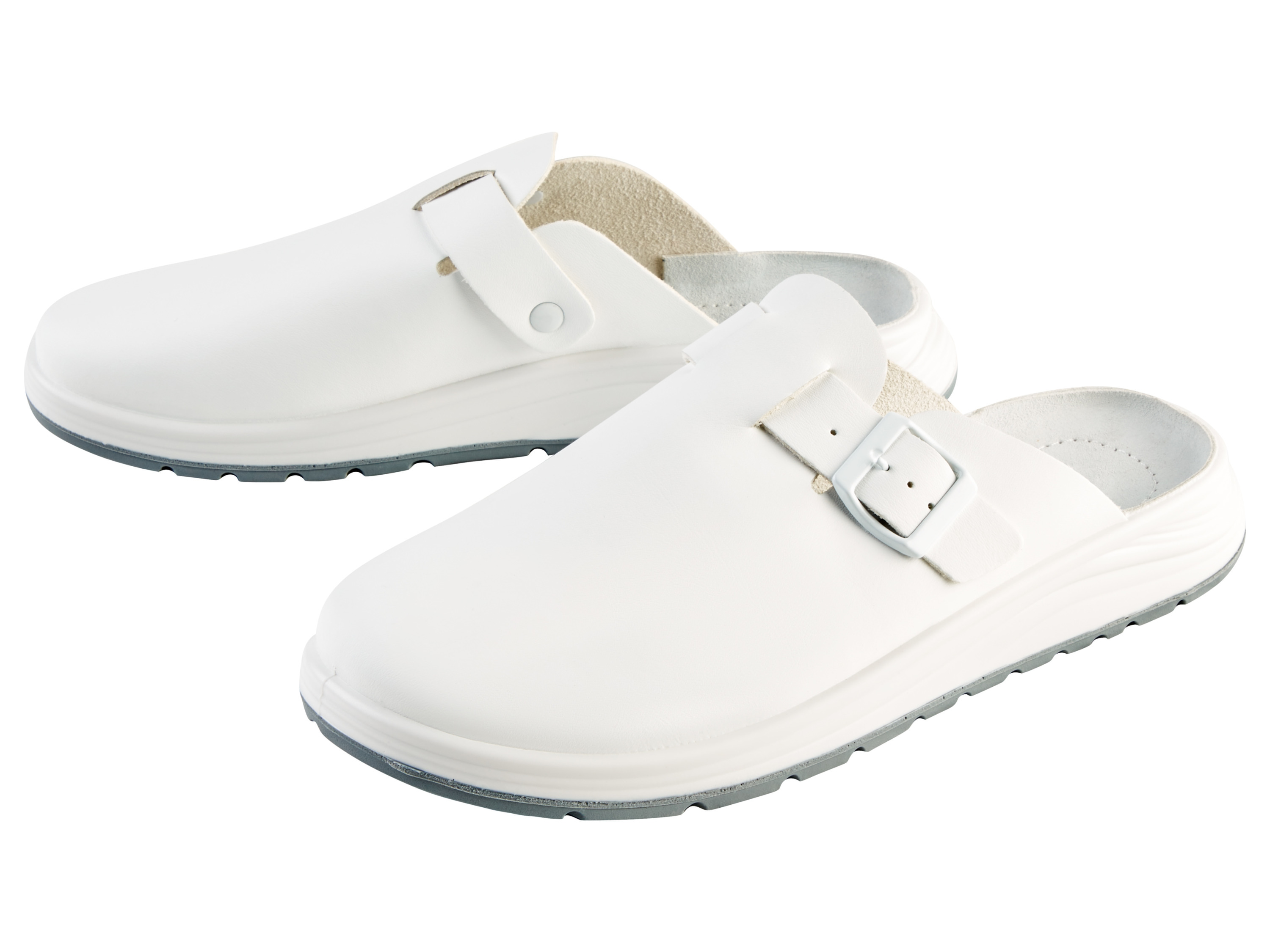 Buty clogsy robocze damskie/męskie Biały, 40