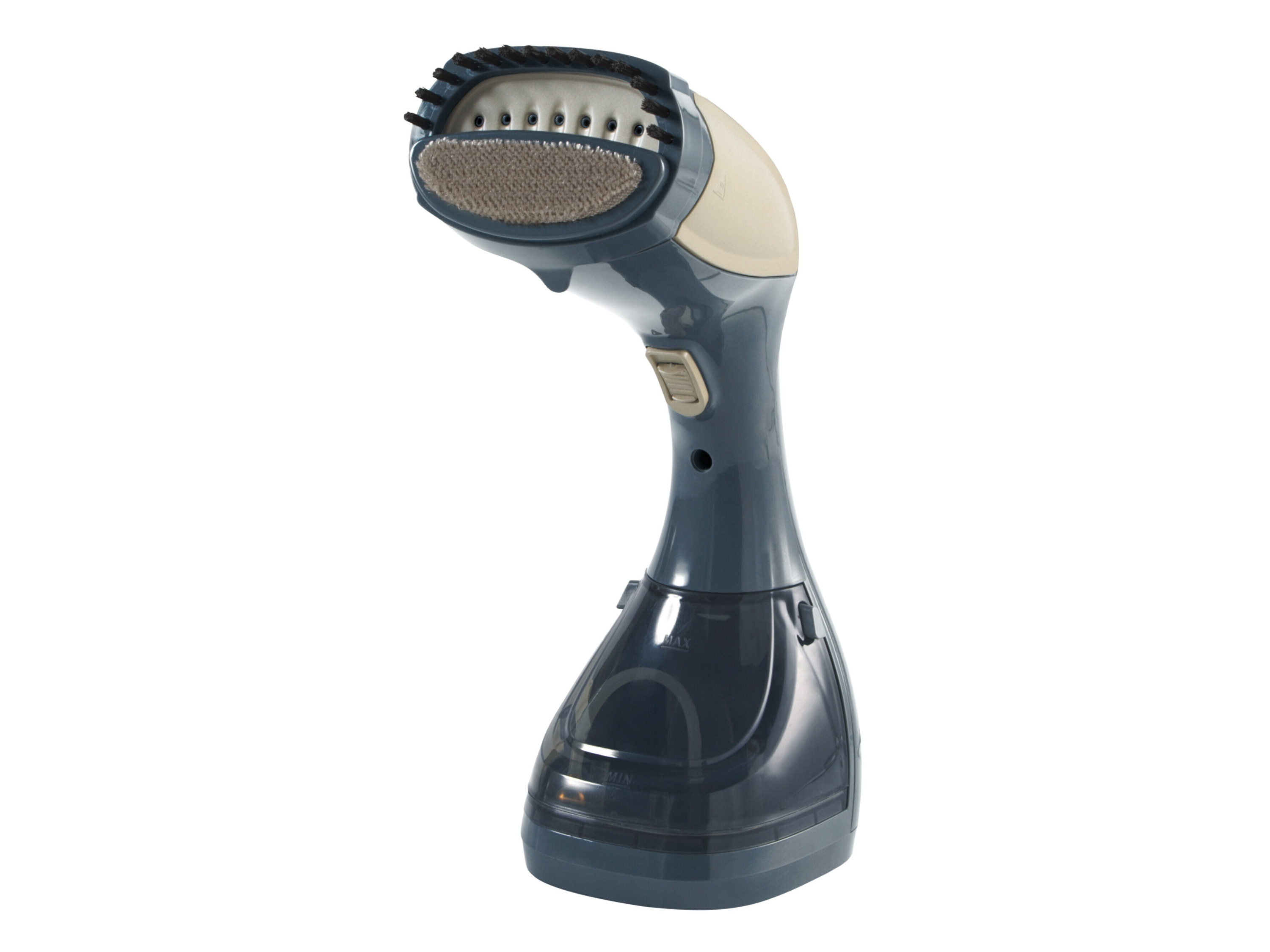 Beldray Parownica Steamer Pro, z 2-w-1 ze szczotką do tkanin i tapicerki Czarny/złoty