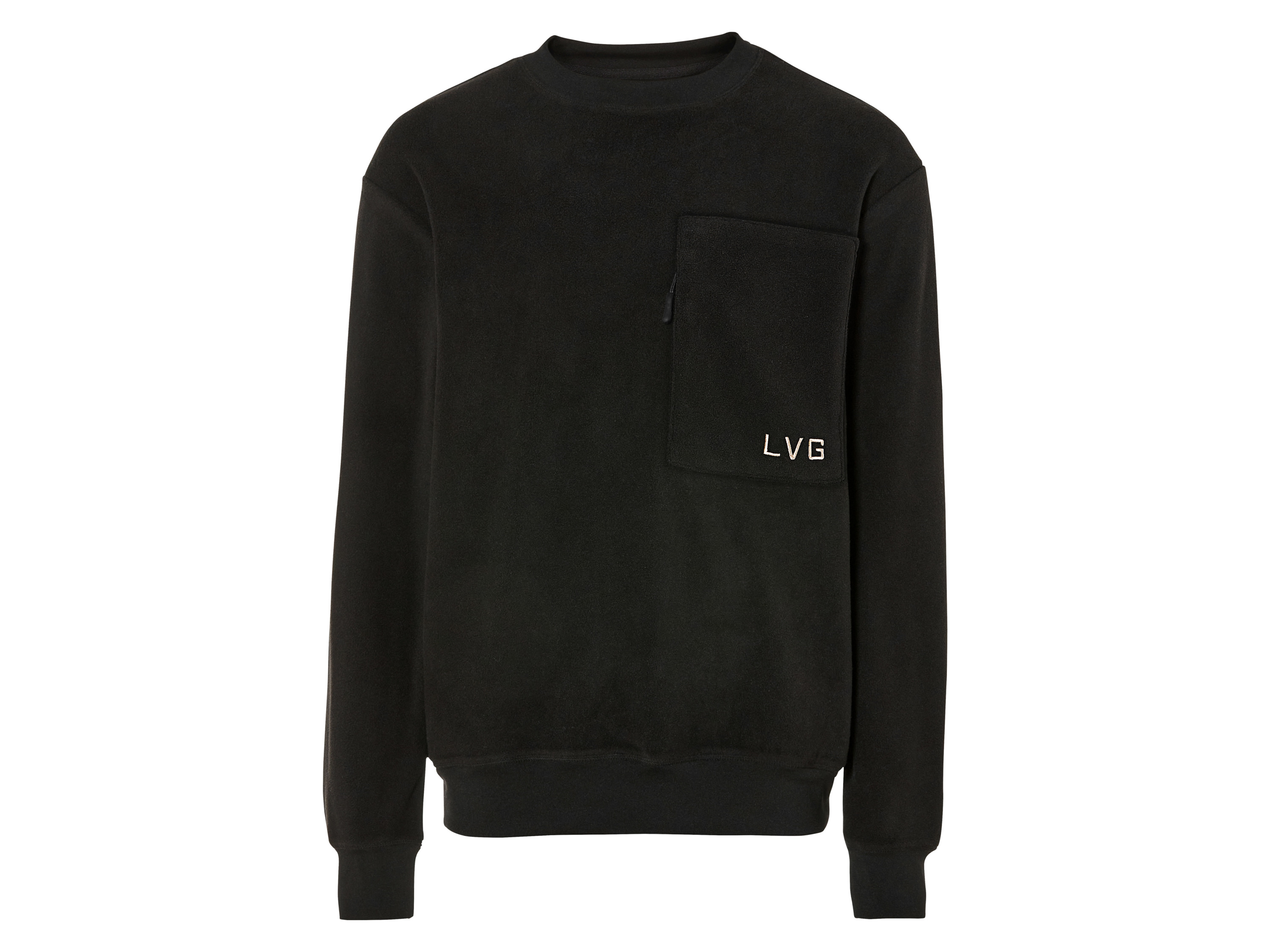 Livergy Bluza męska polarowa L 52/54, Czarny