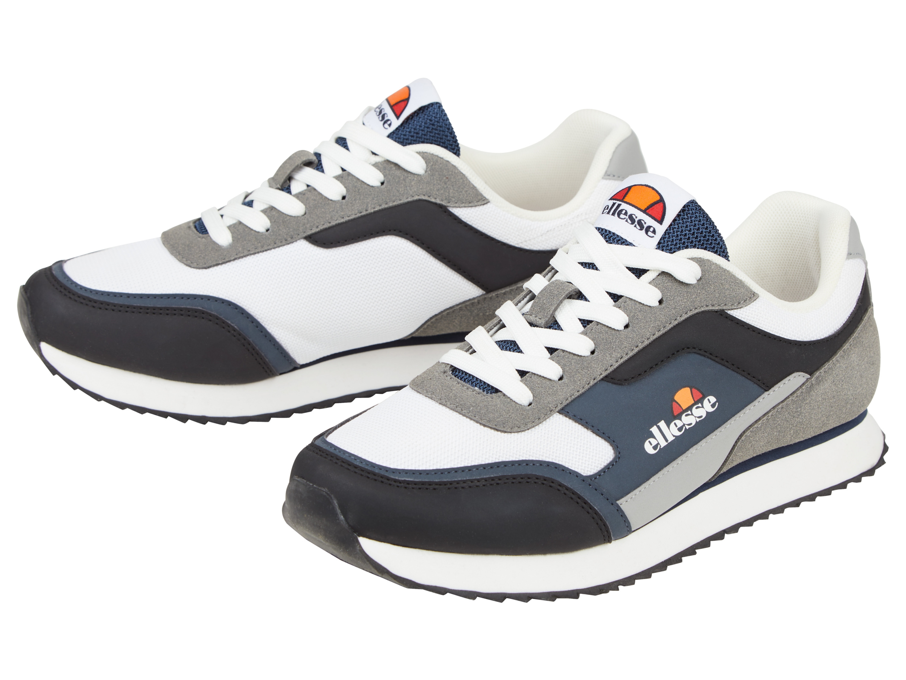 Ellesse Buty sneakersy damskie lub męskie Szary/ biały, 44