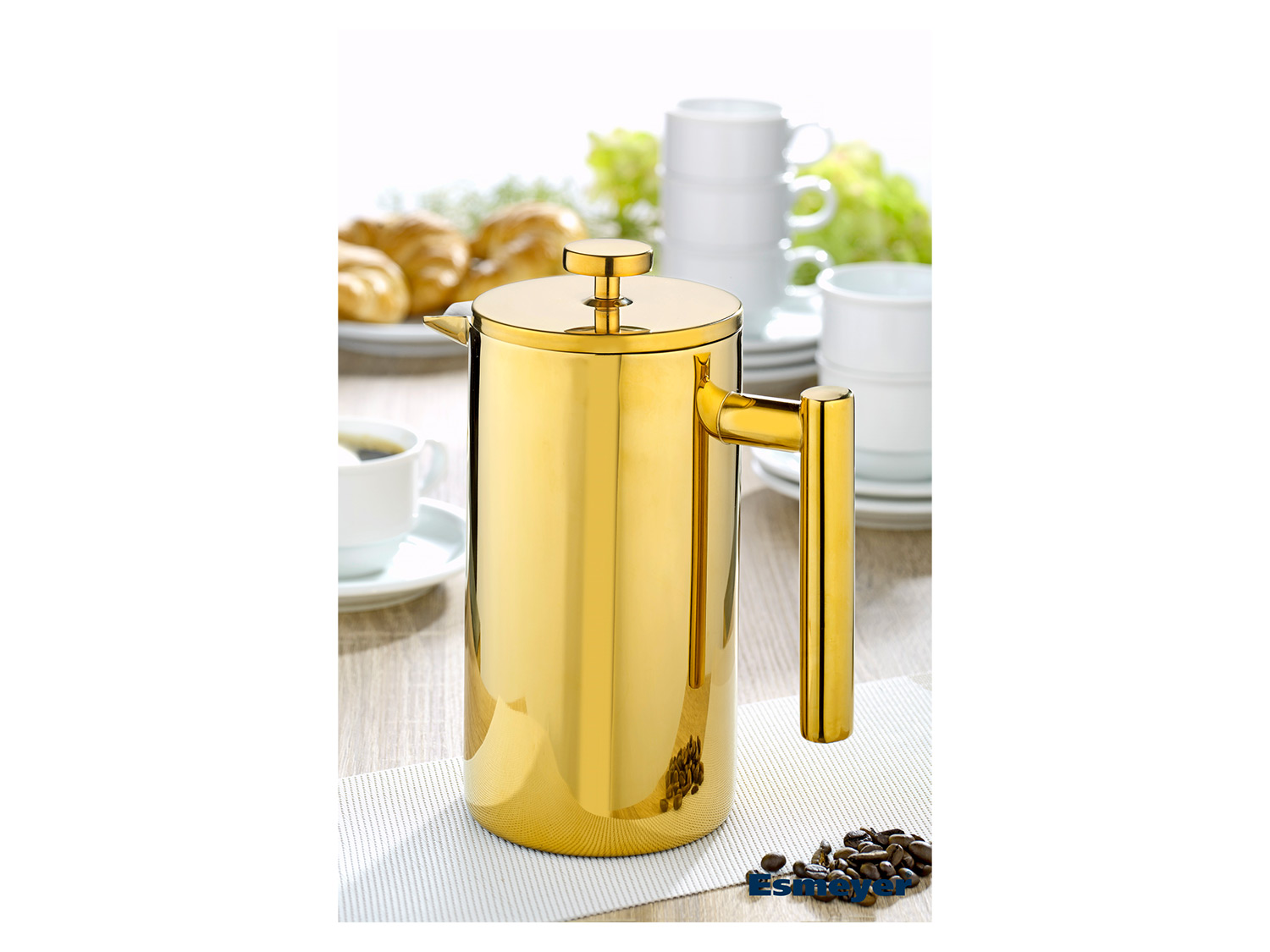 Esmeyer Zaparzacz do kawy French Press Melina Złoty