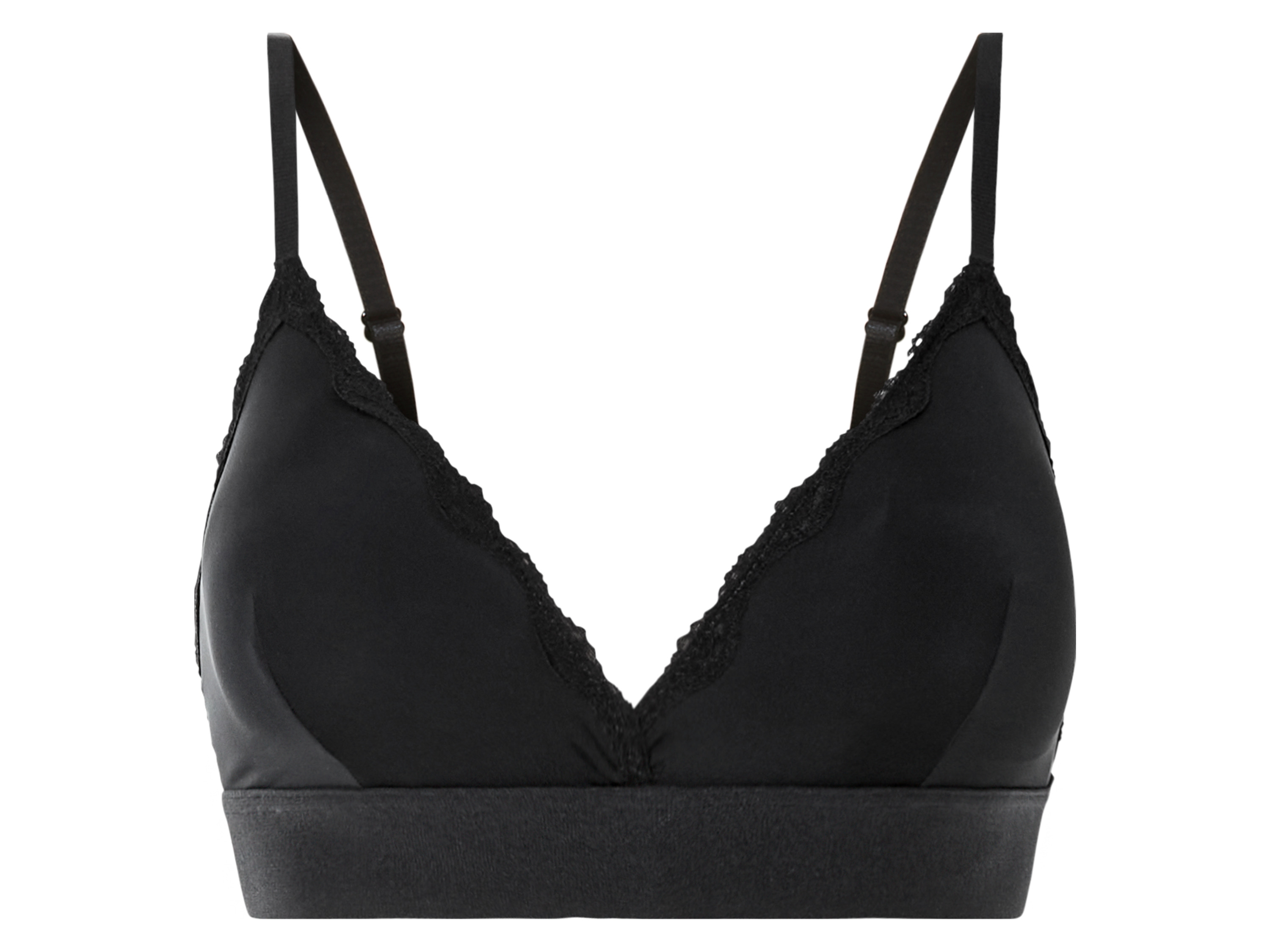 esmara Biustonosz bralette z koronką Czarny, S 36-38