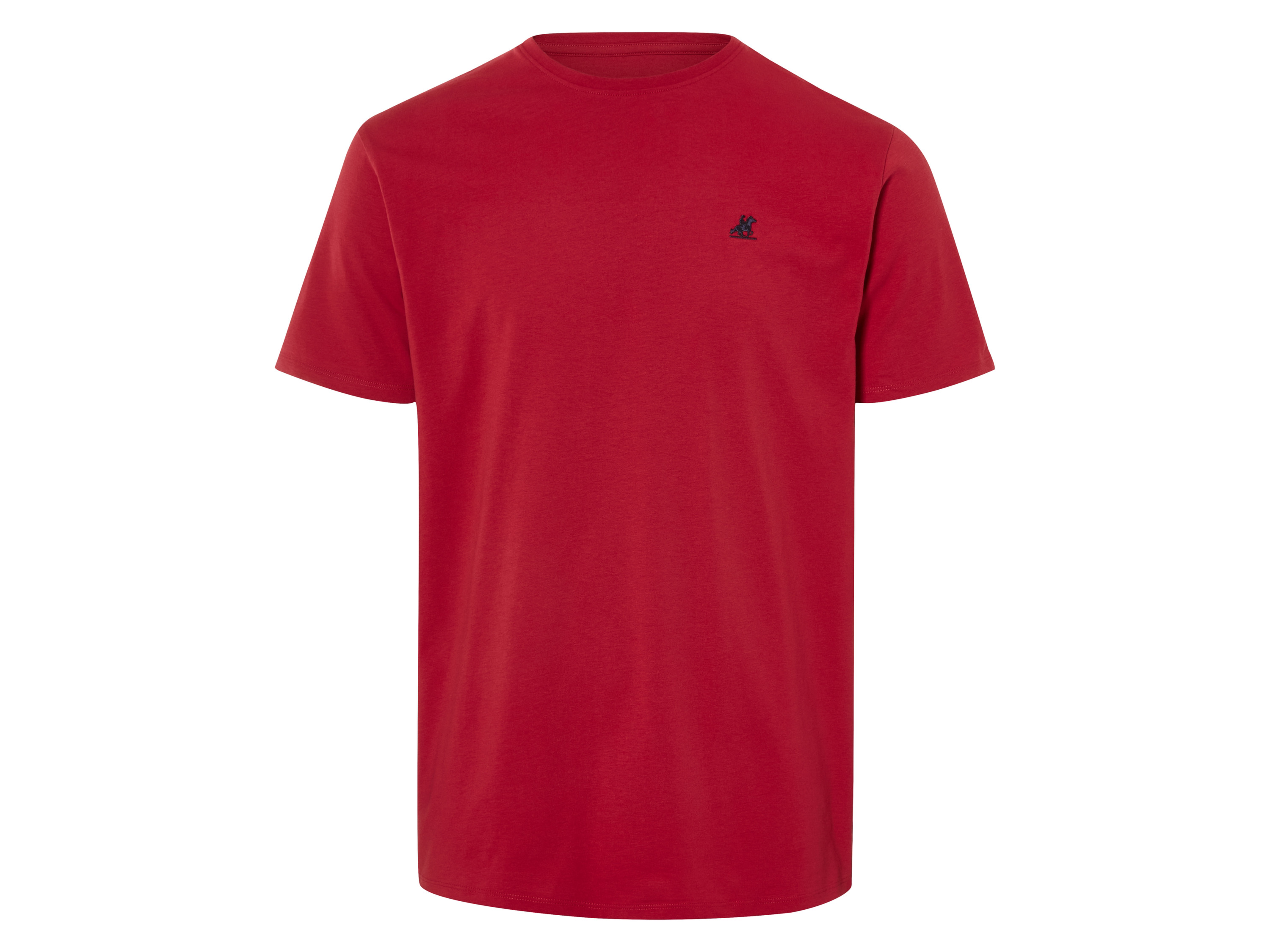 Livergy x Grand Polo T-shirt męski z bawełny Czerwony, XXL 60/62