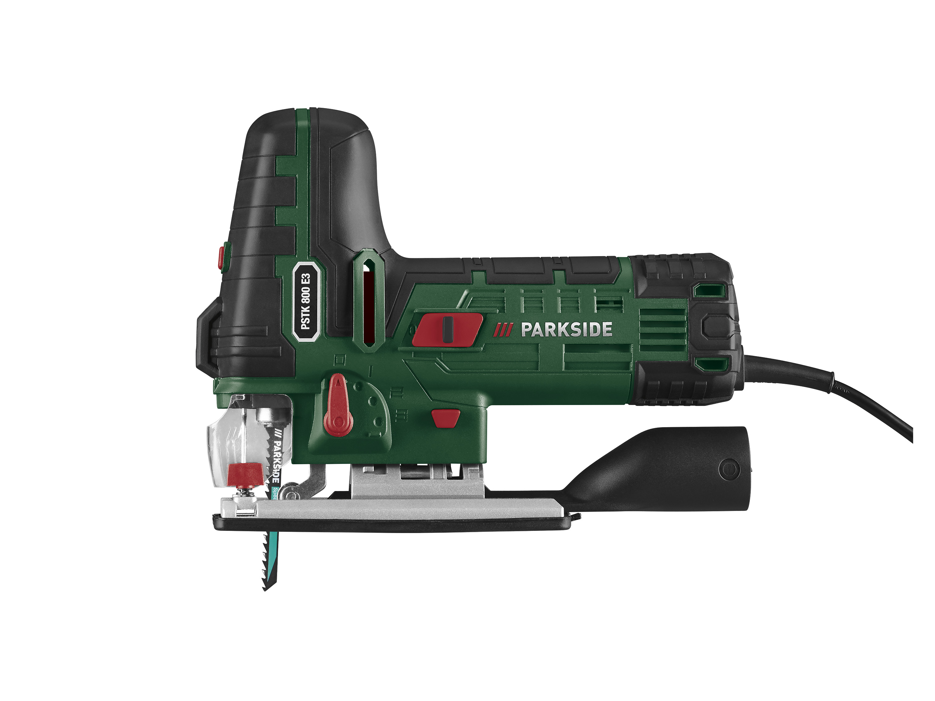 Parkside Wyrzynarka, 800 W, Pstk 800 E3