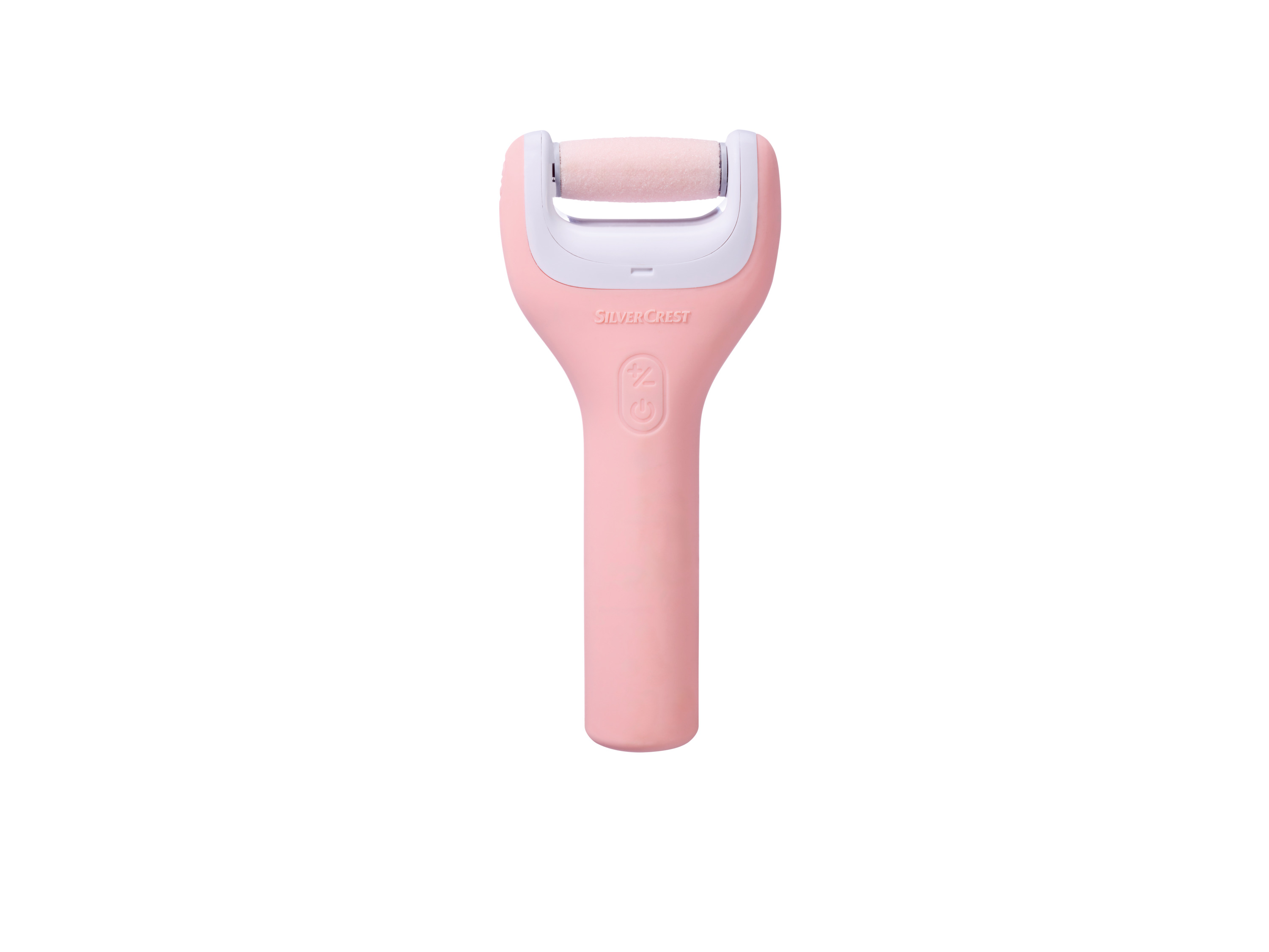 Silvercrest Personal Care Elektryczny pilnik do usuwania zrogowaciałego naskórka, z 2 nasadkami Różowy