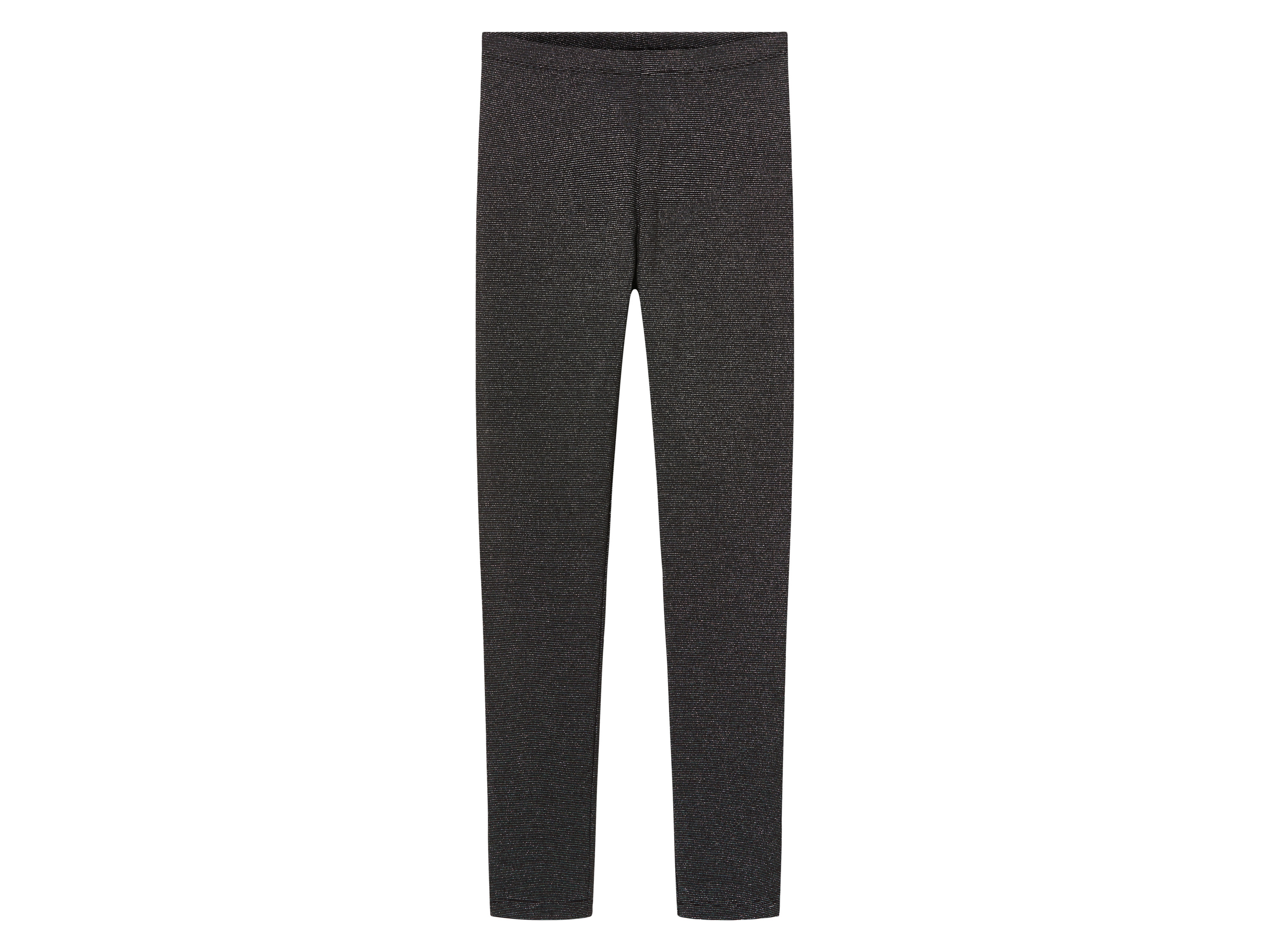 pepperts! Legginsy dziewczęce z brokatem 158/164, Czarny