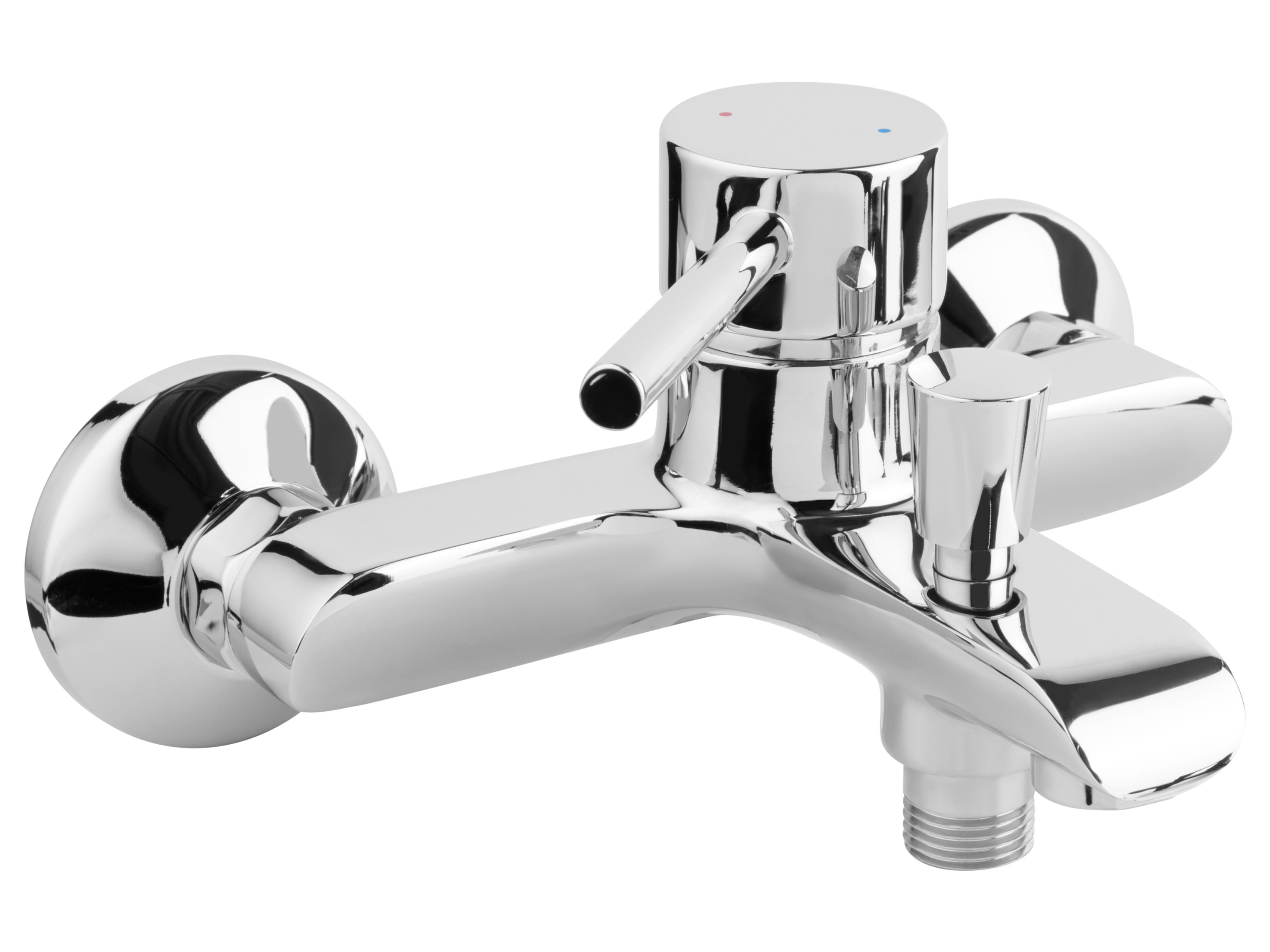 Livarno home Bateria prysznicowa lub wannowa Bateria wannowa, Chrom