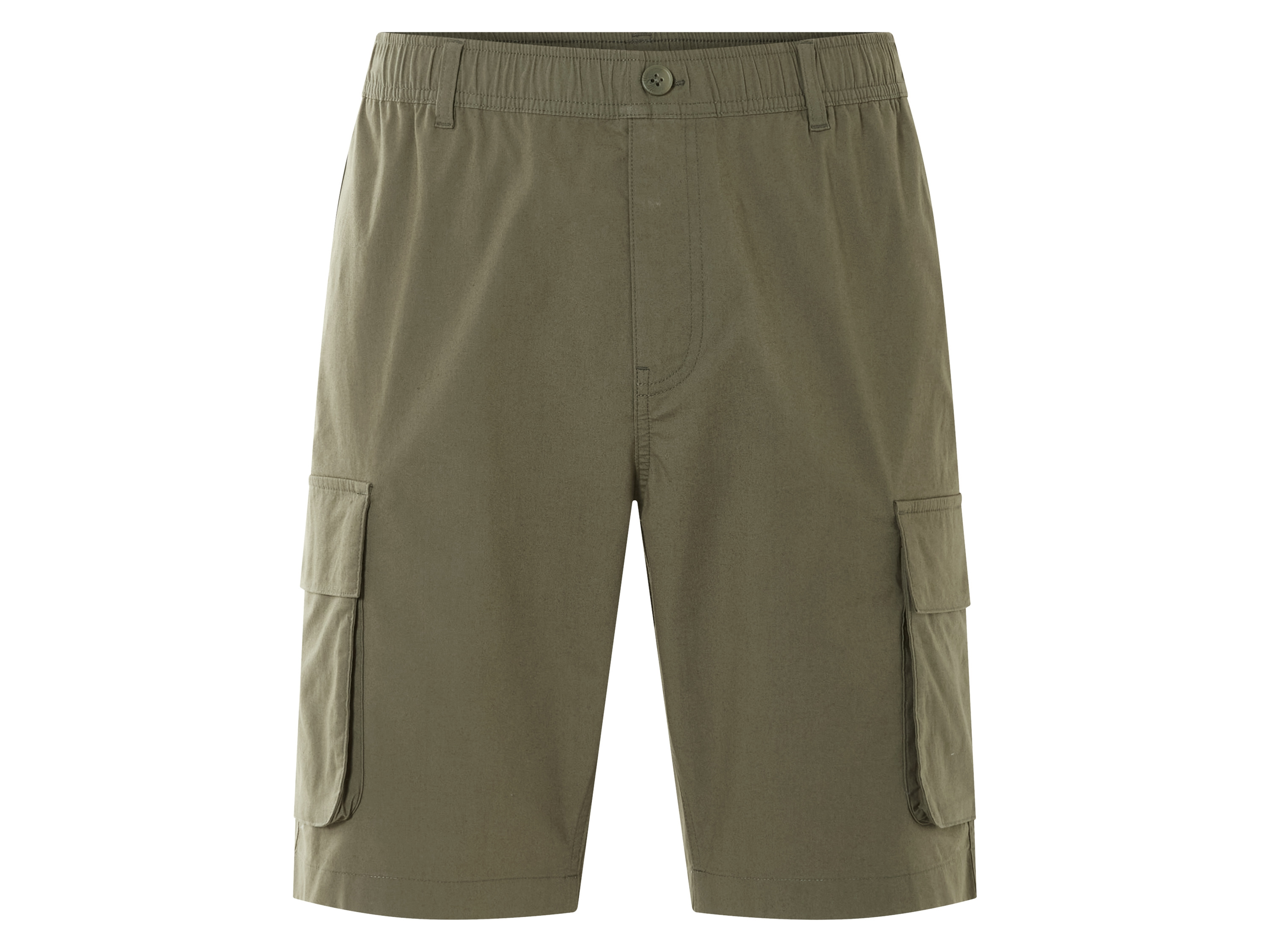 Livergy Szorty cargo męskie z bawełną Ciemnobeżowy, XL 56/58